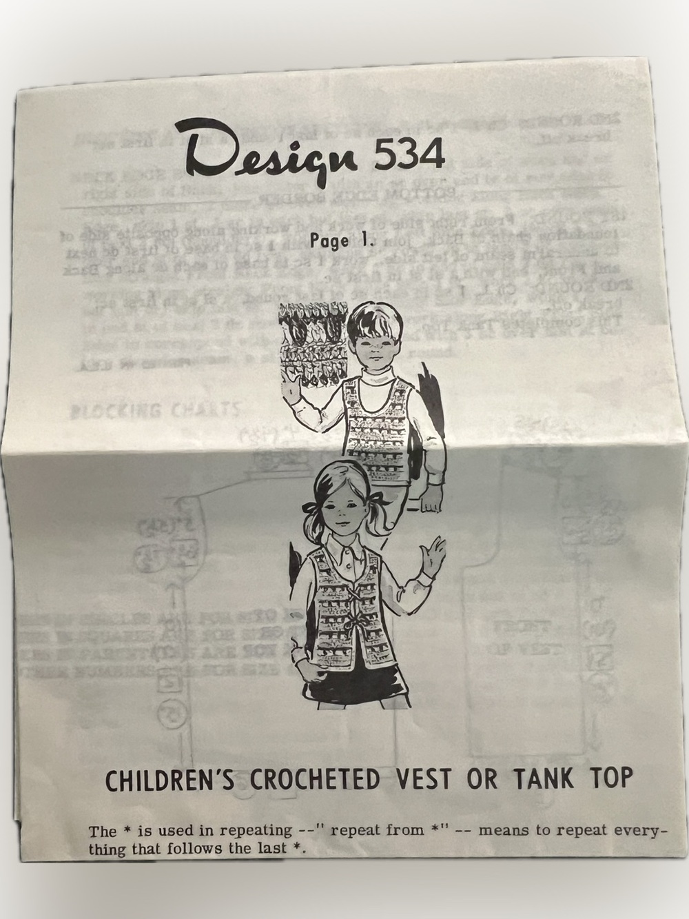 🔴Vintage New Design 534 Crochet Vest Tank Top Patterns Craft Handmade